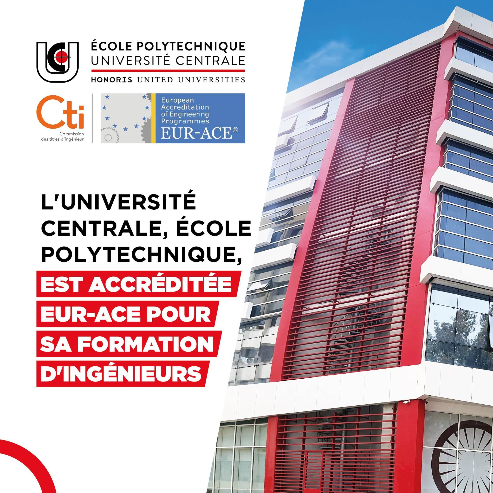 L'École POLYTECH confirme son excellence académique avec l'obtention de l'accréditation européenne EUR-ACE